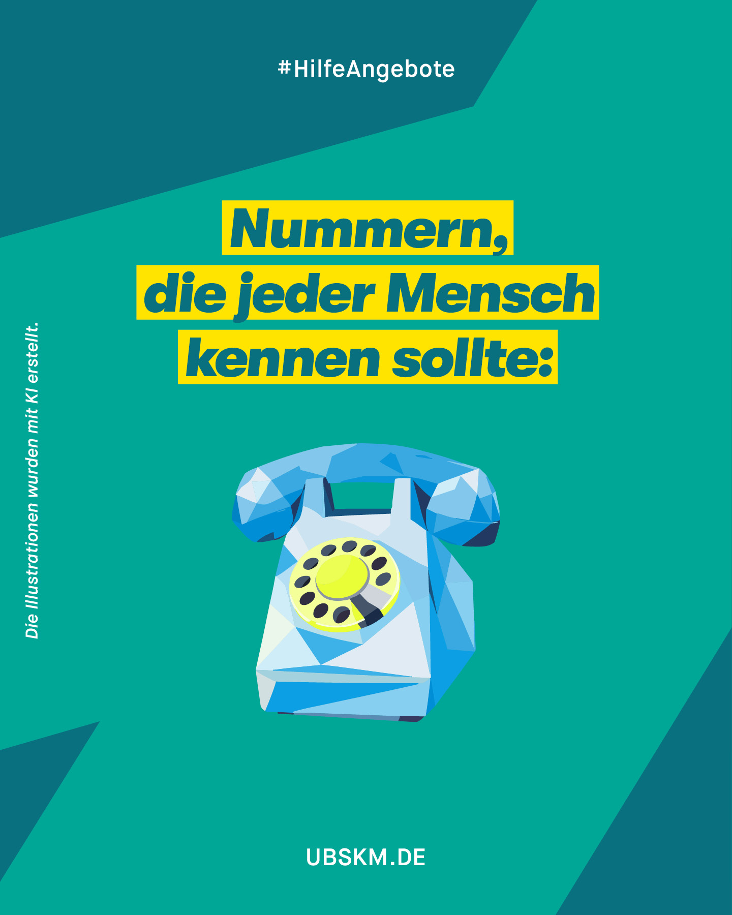 !B Gerade in den Ferien steigt das Potenzial für Gewalt. Es ist wichtig zu wissen, wo man Unterstützung findet. Wir haben hier wichtige Hilfeangebote und Nummern für euch zusammengetragen. 

Sie sind oft mehrsprachig und zu flexiblen Zeiten erreichbar, weil Hilfe genau dann verfügbar sein sollte, wenn man sie braucht. Bei den meisten Angeboten kannst du dich auch anonym melden. 

Diese Angebote sind dazu da, um zu unterstützen, zu begleiten und zu schützen. 

Bitte speichert diesen Beitrag ab und teilt ihn mit anderen. Alle sollten wissen, wo sie im Bedarfsfall kompetente Hilfe finden. 

#UBSKM #Missbrauchsbeauftragte #HilfeAngebote #Hilfe