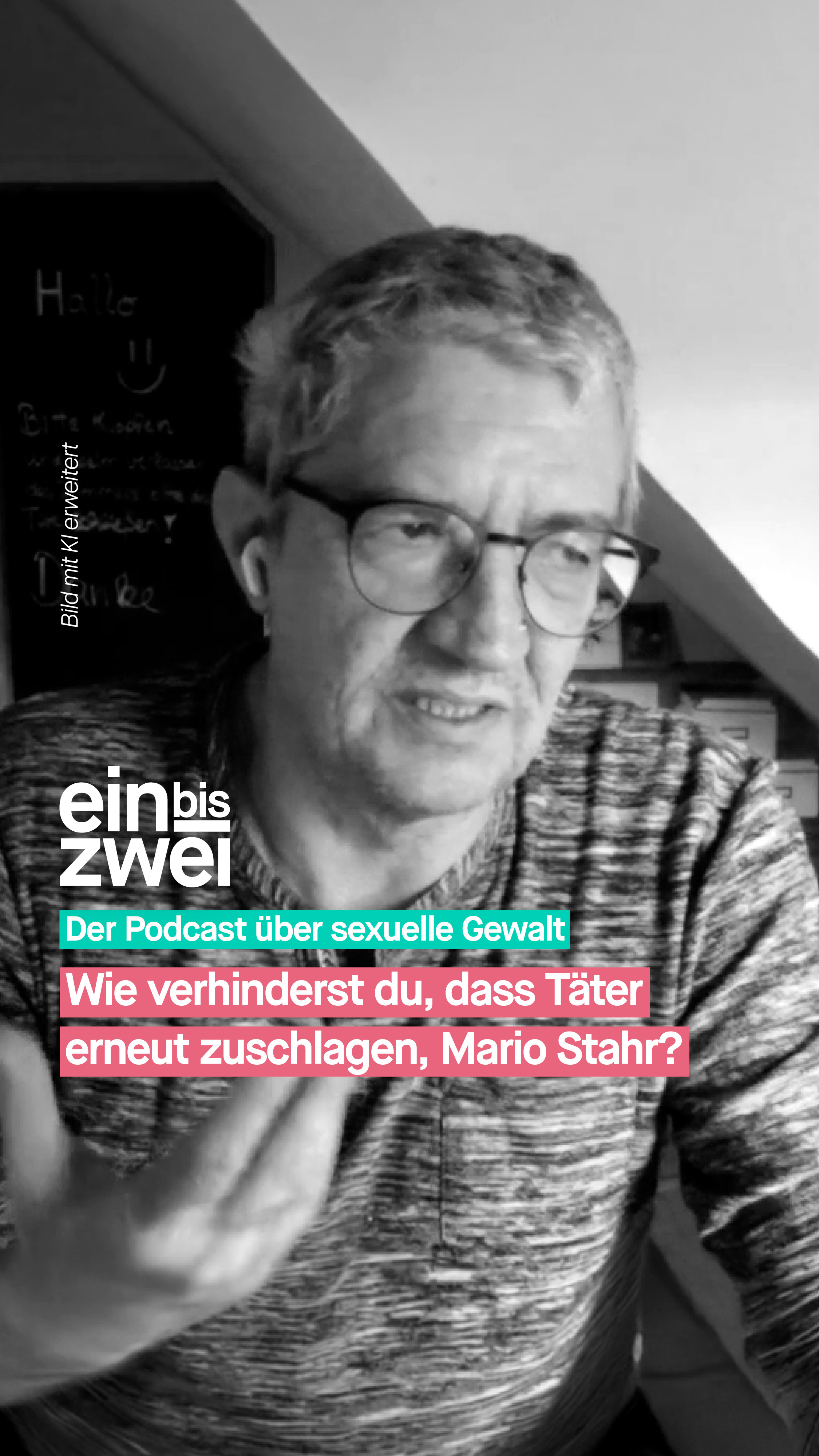 Spricht man über häusliche Gewalt gegen Frauen, geht es meistens um Frauenschutzhäuser, Hilfenummern und Beratungsstellen für Frauen. Das ist auch richtig so, diejenigen, die Gewalt ausgesetzt sind, brauchen jede nur denkbare Unterstützung. Wichtig ist es aber auch, sich mit denjenigen zu beschäftigen, die für Gewalt gegen Frauen verantwortlich sind – in den meisten Fällen also mit: Männern. 

Im Jahr 2024 wurden in Deutschland 265.942 Menschen Opfer von häuslicher Gewalt bis hin zu Femiziden. Partnerschaftsgewalt trifft dabei nach wie vor überwiegend Frauen: 80 Prozent der Opfer sind weiblich. Die Täter von häuslicher Gewalt sind dabei fast ausschließlich männlich – „Not all men, but always men!” Und die sollten wir in den Blick und in die Verantwortung nehmen.  Denn nur, wenn man die Menschen, die Gewalt ausüben, miteinbezieht, kann es gelingen, häusliche Gewalt zu beenden! 

Das ist ein zentraler Gedanke der sogenannten Täterarbeit. Entstanden ist das Konzept in den 1980er Jahren. Ziel ist es, Gewalt zu beenden und (erneute) Gewaltausübung zu verhindern – indem man bei den verantwortlichen Tätern und nicht bei den Opfern ansetzt. Das kann gelingen, denn – so der Grundsatz – gewalttätiges Handeln ist erlernt und damit auch veränderbar! 

Der Sozialpädagoge Mario Stahr arbeitet seit Jahren mit Tätern. Er ist Fachkraft für Täterarbeit und Vorstand in der Bundesarbeitsgemeinschaft (BAG) Täterarbeit Häusliche Gewalt e.V. Die BAG ist der profeministische Dachverband von Täterarbeitseinrichtungen in Deutschland. Mario Stahr beginnt mit den Männern zunächst mit Einzelgesprächen, anschließend folgen 25 Stunden soziales Training in der Gruppe. Nur die wenigsten kommen freiwillig zu ihm. Wie es Mario Stahr und seinem Team trotzdem gelingt, mit den Männern erfolgreich zu arbeiten und Gewalt langfristig zu verhindern, erzählt er bei #einbiszwei. 

🎧 Erfahrt mehr in der aktuellen Folge von einbiszwei. 

🔗 ubskm.de/folge144 
Den Link findet ihr in unserer Bio. 

#UBSKM #Podcast #GemeinsamGegenMissbrauch #Missbrauchsbeauftragte