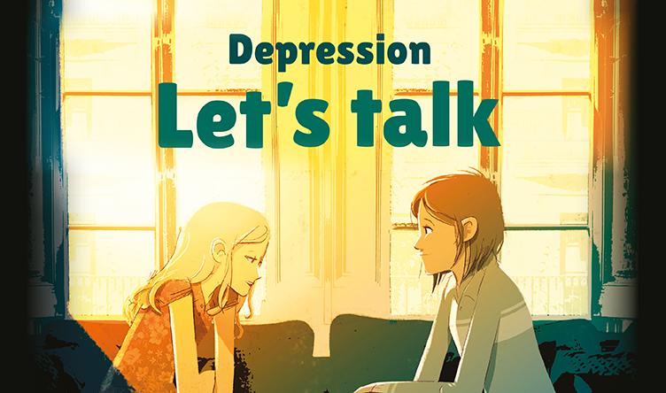 Depression Let's Talk Comic