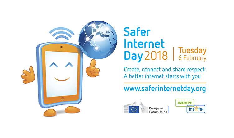 Schriftbild Safer Internet Day 2018