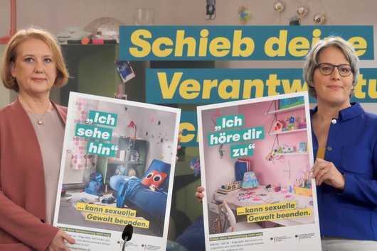 Bild eines Kinderzimmers: Ich sehe hin ... kann sexuelle Gewalt beenden.